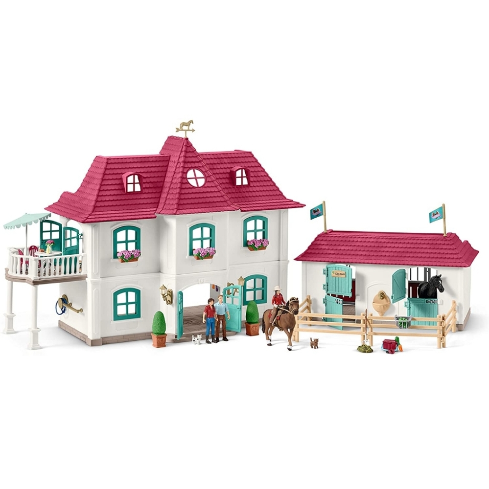 COPY - Schleich Horse Club Lakeside House and Stable